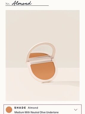 Rare Beauty - True to Myself Tinted Pressed Finishing Powder - Almond Shade